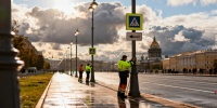 В Петербурге усилили контроль за маршрутами к ПМЭФ и чистотой города