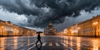 Дожди и грозы сменят прохладу в Петербурге на этой неделе