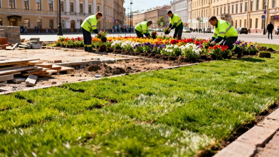 На 1-й Советской улице появится сквер с сотнями видов растений