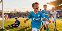 Петербургские юные футболисты стартовали с побед на Кубке Льва Бурчалкина