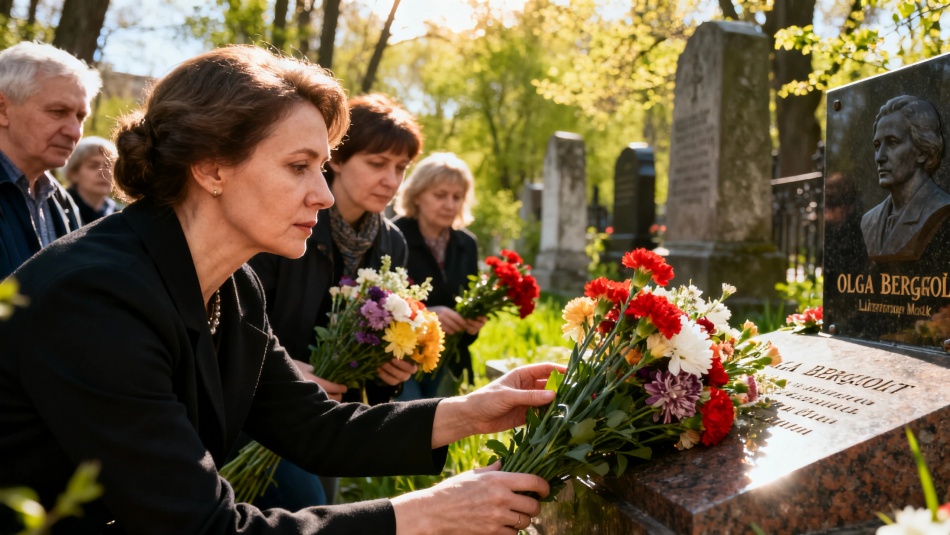 В Петербурге почтили 116-летие со дня рождения Ольги Берггольц