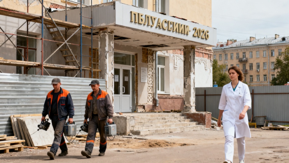 В Петербурге в 2026 году обновят 33 городские поликлиники