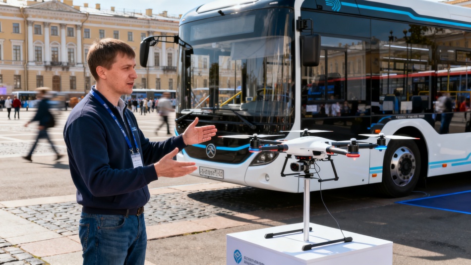 В центре Петербурга стартует «ТранспортФест» с электромобилями и дронами