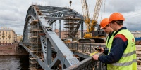 Цимбалинский путепровод в Петербурге расширяют до четырех полос