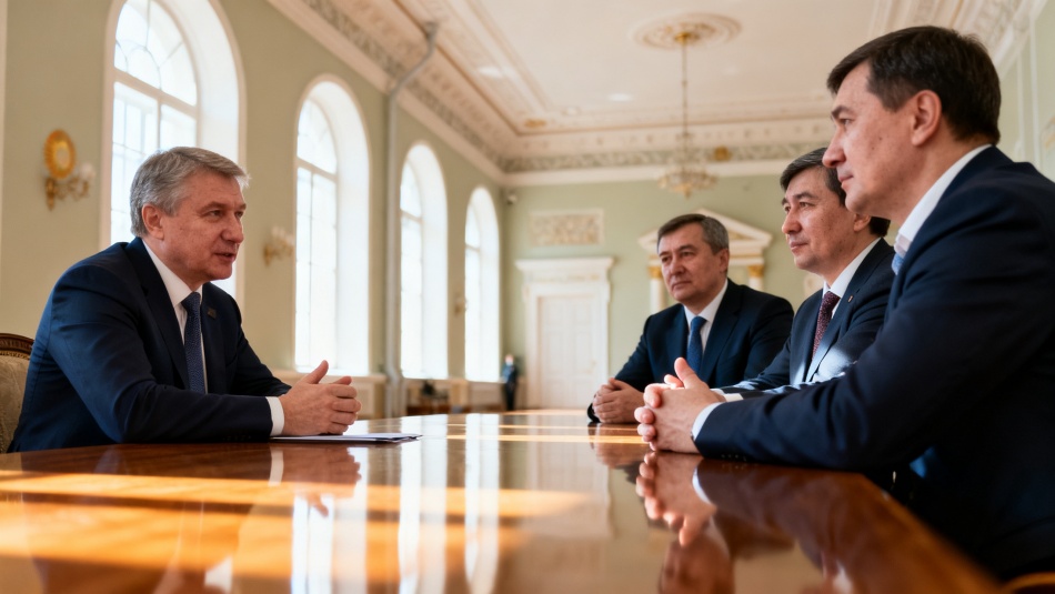 Александр Бельский обсудил с парламентом Кыргызстана новые проекты в Петербурге
