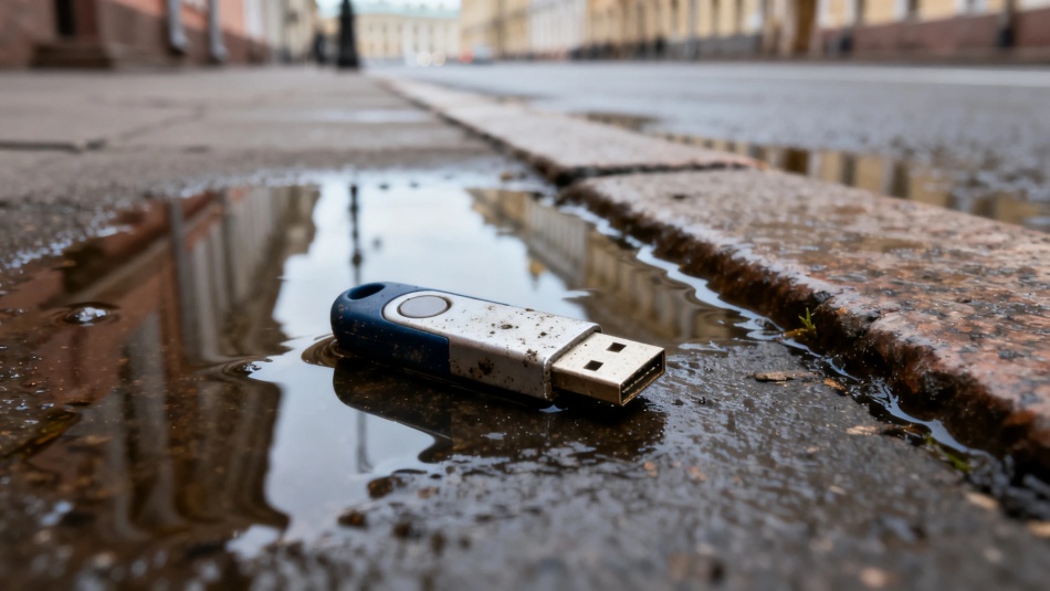 Петербуржцам напомнили об угрозе найденных USB-накопителей