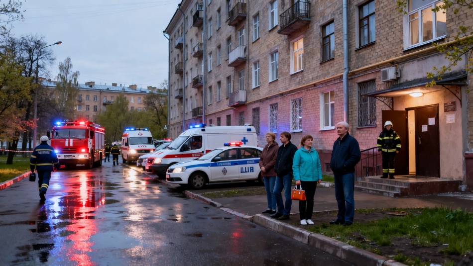 Вечерняя эвакуация на Белорусской улице: жильцы покинули дом