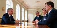 Александр Бельский обсудил с парламентом Кыргызстана новые проекты в Петербурге