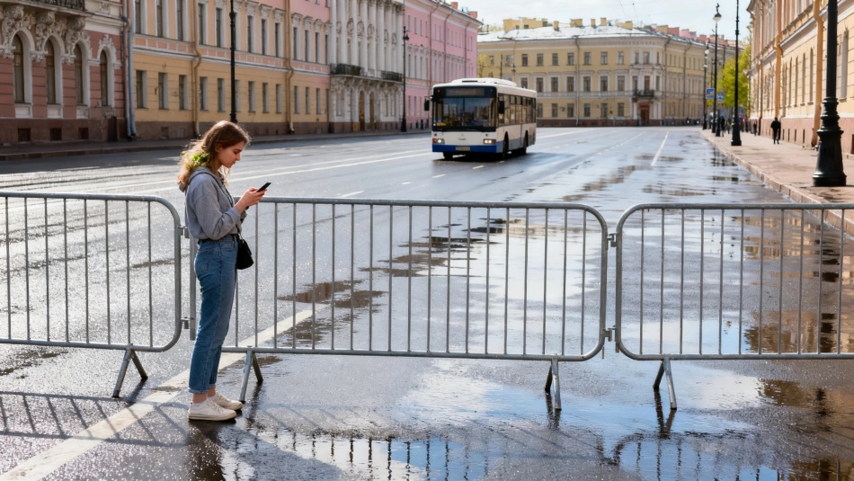 В центре Петербурга перекроют движение из-за праздников и концертов в мае