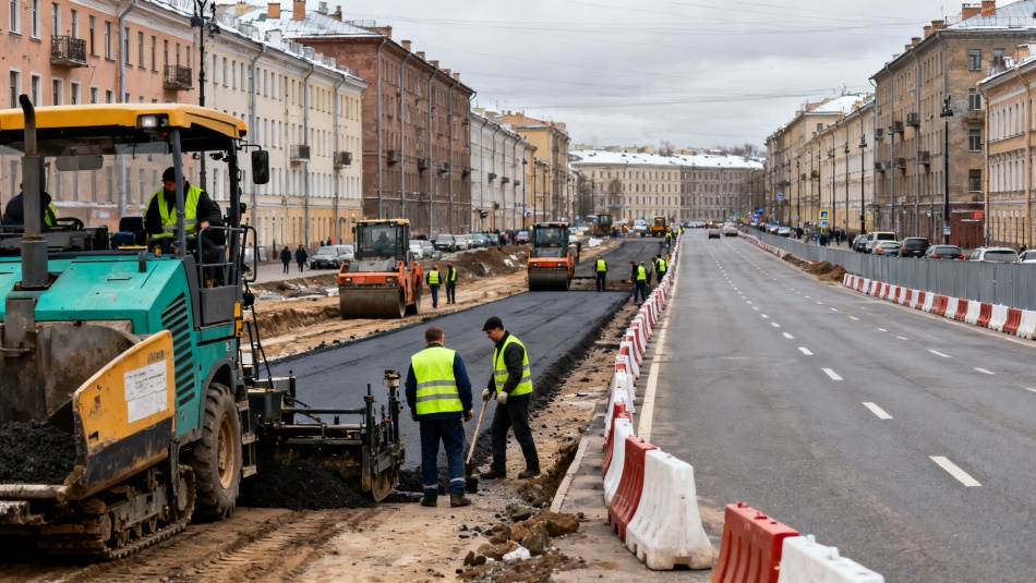 Проспект Энгельса станет восьмиполосным на участке до КАД