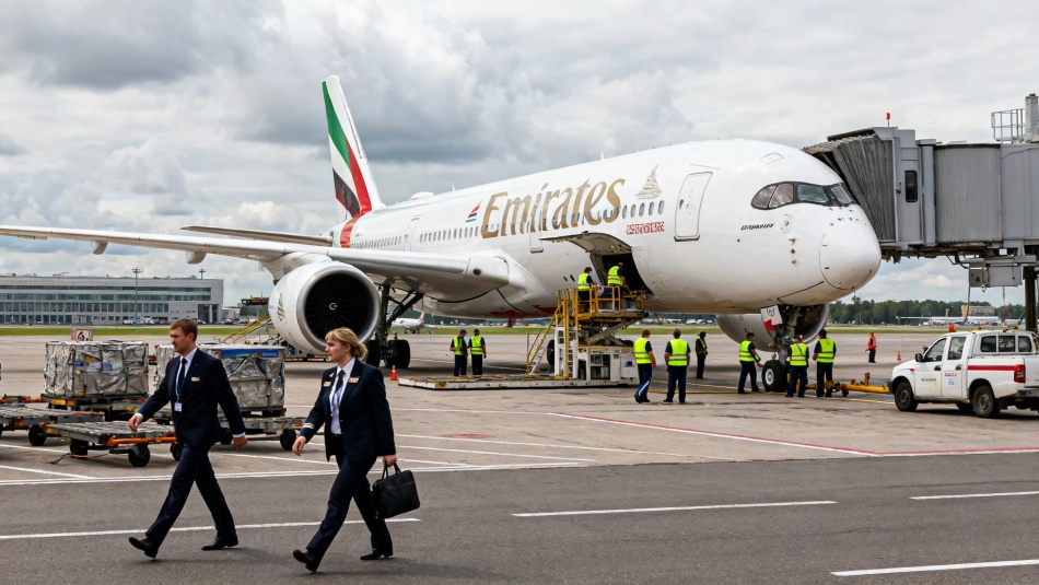 Emirates увеличит количество прямых рейсов из Дубая в Петербург