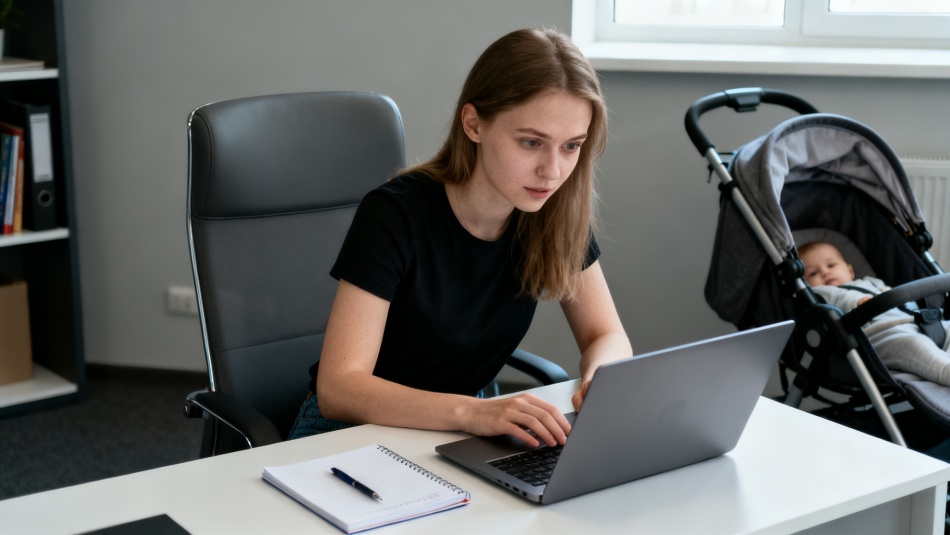 Работа на полный день в декрете: как сохранить выплаты и карьеру