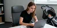 Работа на полный день в декрете: как сохранить выплаты и карьеру