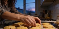 Домашнее сахарное печенье на дрожжах: быстрый рецепт для уютного вечера
