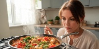Чахохбили по-грузински: быстрый рецепт рагу из курицы на сковороде