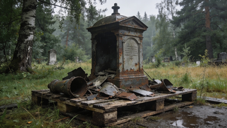 Исторический склеп из фильма «Брат» оказался заброшен под Петербургом