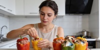 Три новых начинки для фаршированных перцев: классика, грибы и рыба