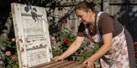Что можно сделать из старой двери для дачи: 9 идей без лишних затрат