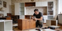 Советские стенки на Авито разбирают на модули и превращают в стильную мебель