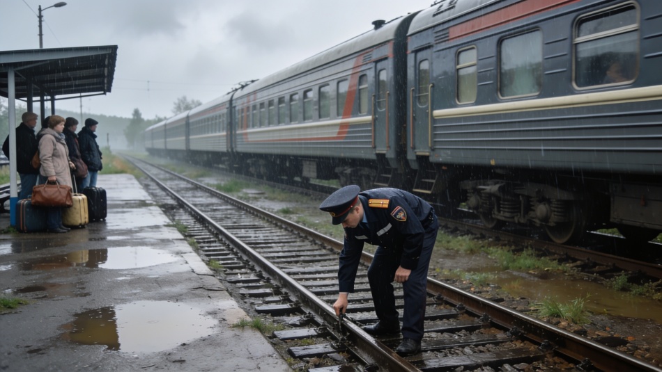 Движение поездов между Петербургом и Тюменью нарушено из-за непогоды