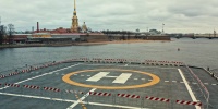 Посадка вертолетов у Петропавловской крепости приостановлена до 2026 года