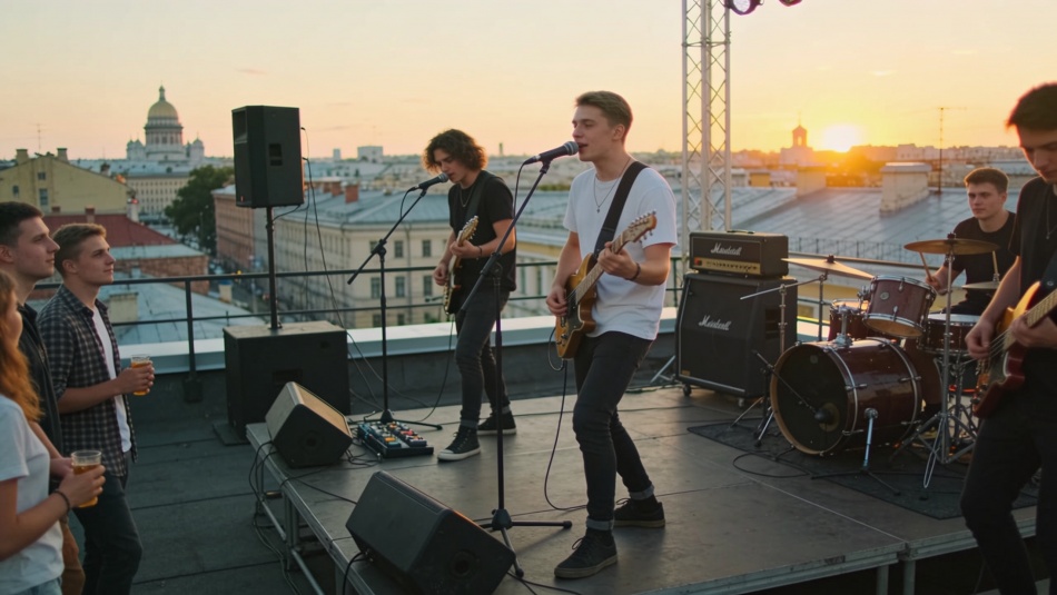Группа Rock Privet даст летний open air на ROOF PLACE 24 июля
