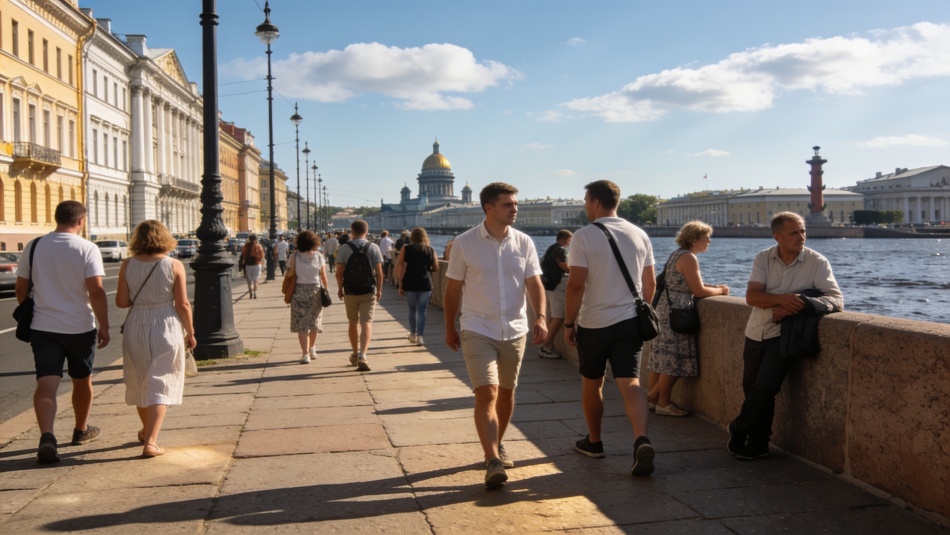В Петербурге июль оказался чуть теплее нормы, но без жары