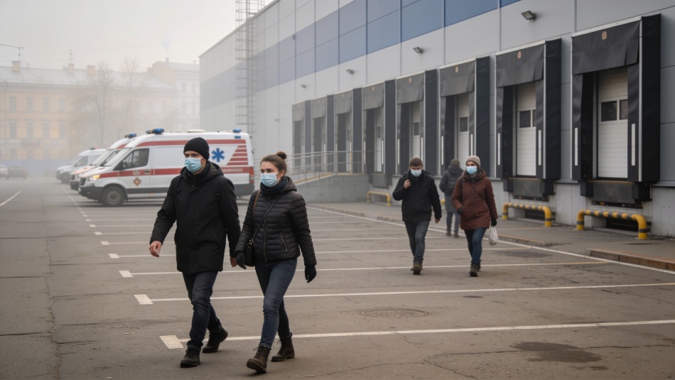 В Петербурге зафиксирован скачок загрязнения воздуха после атаки дронов