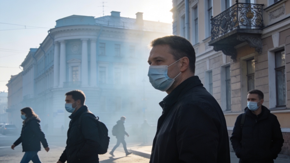В Петербурге ухудшилось качество воздуха после атаки дронов