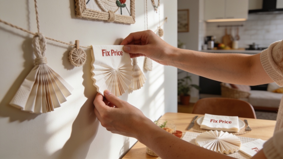 Гофрированные салфетки из Fix Price: как бюджетная находка стала стильным декором