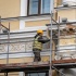 В Сосновой Поляне восстанавливают фасад дома эпохи сталинского неоклассицизма