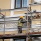 В Сосновой Поляне восстанавливают фасад дома эпохи сталинского неоклассицизма
