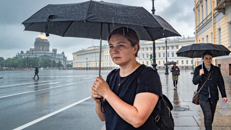 Пасмурные выходные и небольшие дожди ожидаются в Петербурге в начале августа
