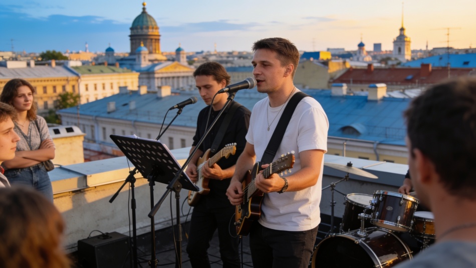 Группа «Мураками» выступит на крыше ROOF PLACE в Петербурге