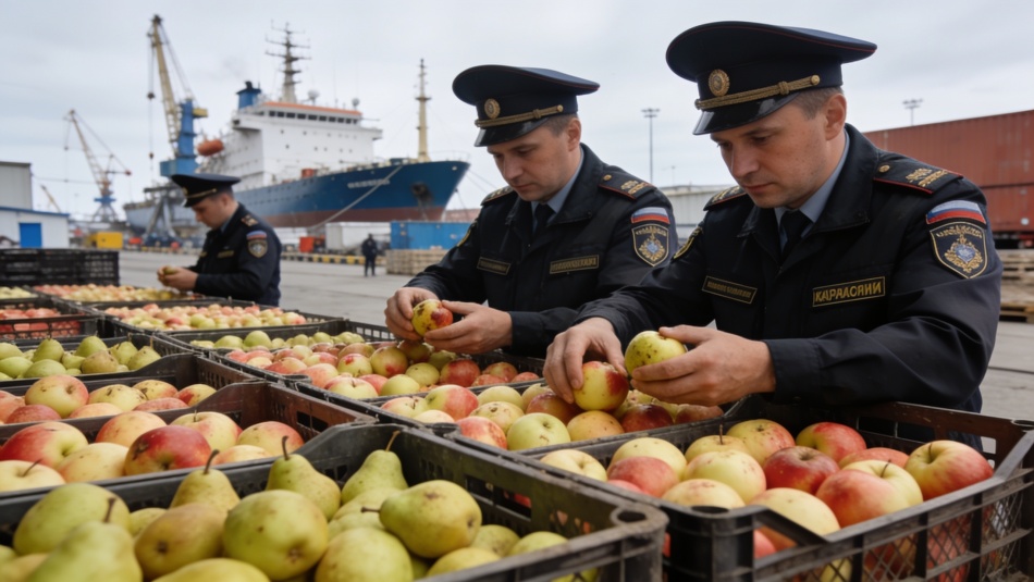 В Петербурге запретили ввоз яблок и груш из Чили и Аргентины