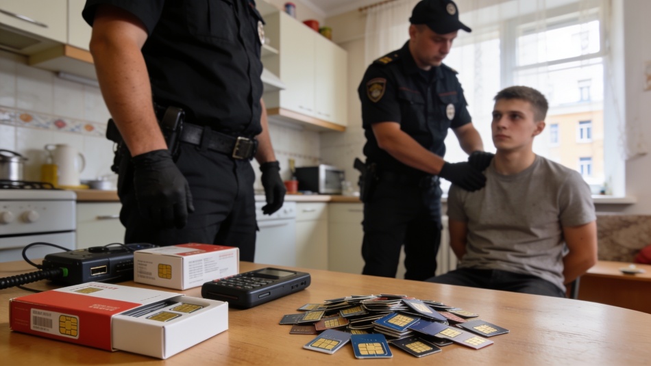 В Петербурге вычислили и задержали администратора сим-боксов мошенников