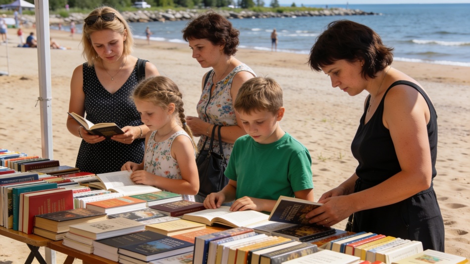 Третий «Книжный пляж Петербурга» пройдет на берегу Финского залива