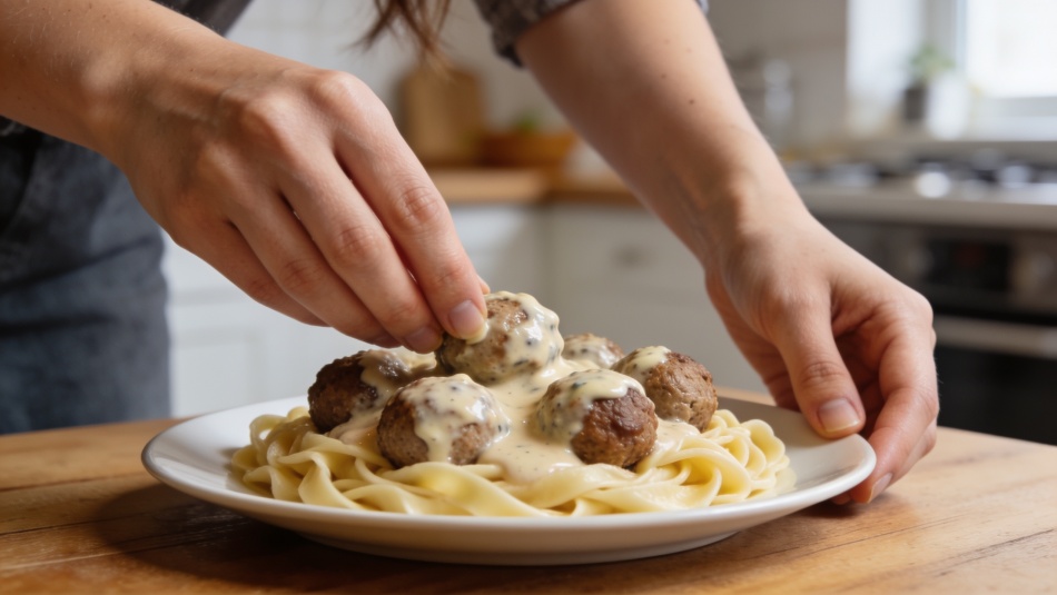 Домашние фрикадельки получают ресторанный вкус благодаря соусу