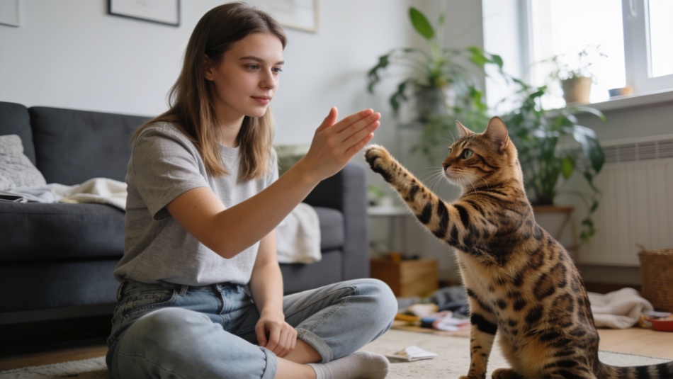 Пять пород кошек, которые удивляют послушанием и легко учатся трюкам