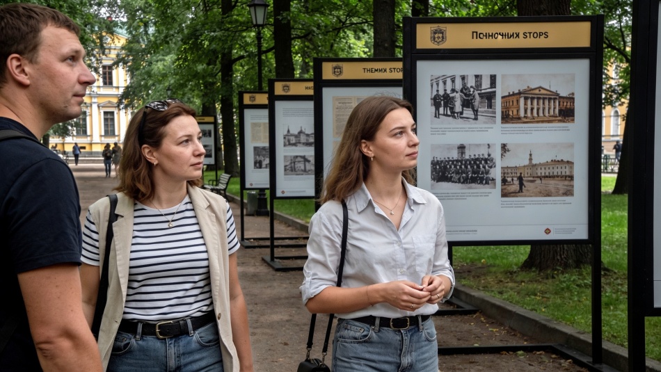 Сад Бенуа стал интерактивной выставкой-расследованием для жителей Петербурга