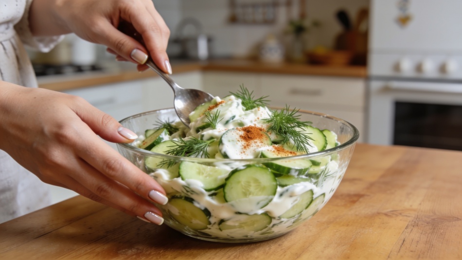 Огурцы по-немецки: как простой рецепт меняет вкус привычного салата