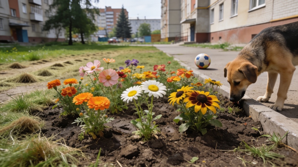 Пять цветов, которые не боятся города: клумба, которую не уничтожить