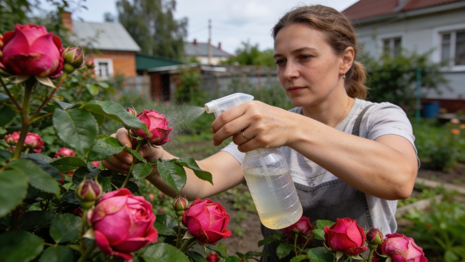 Розы цветут до осени: простой настой из луковой шелухи меняет правила ухода