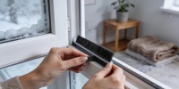 Щеточный уплотнитель для окон: как избавиться от сквозняков за 10 минут