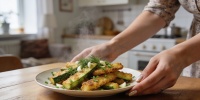 Жареные кабачки с чесноком: быстрый рецепт, который заменяет мясо