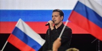 Солист «Три дня дождя» изменил текст песни на концерте в Петербурге