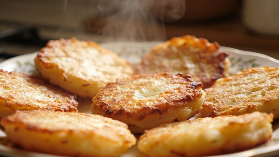 Картофельные драники без муки: рецепт с хрустящей корочкой и мягкой серединкой
