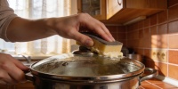 Как быстро вернуть блеск стеклянным крышкам: проверенный способ для кухни