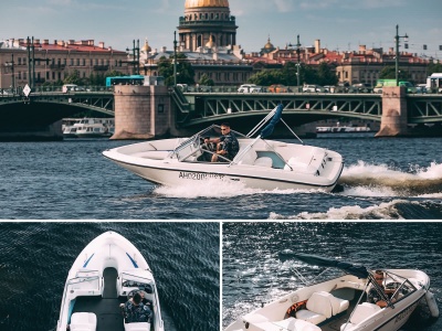 Фото Речная прогулка на катере по центру Петербурга