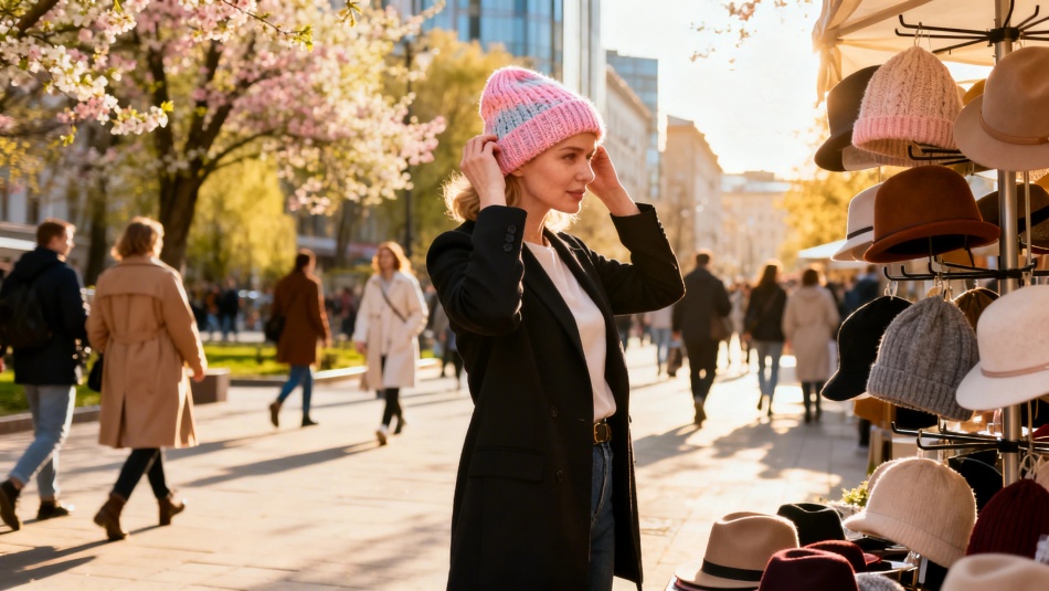 Весенние шапки 2026: какие фасоны и цвета выбирают стилисты